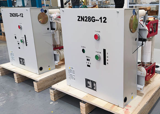 ZN28G - 12 실내 진공 회로 차단기 3상 AC 50HZ 12KV 정격 전압