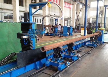 6000mm 유효 길이를 가진 교회법 6 축선 CNC 관 절단기