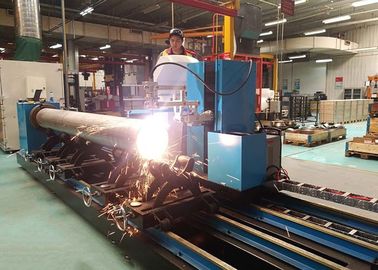 관 교차 통과 선 플라스마 CNC 기계/CNC4-800-6 관 플라스마 절단기