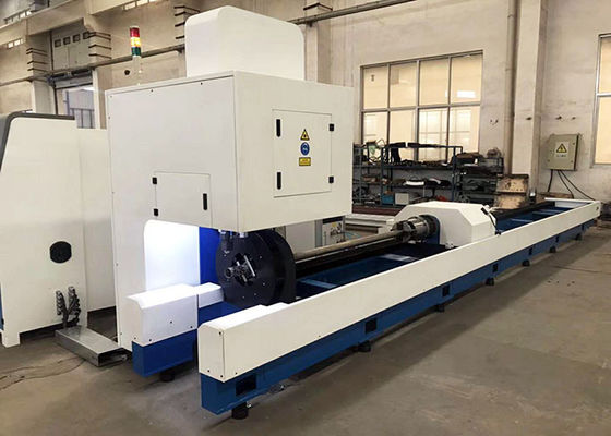 레이커스 IPG CNC 파이프 절단 기계 6000W 빨간색 검은색 고효율 FL-T-6000W