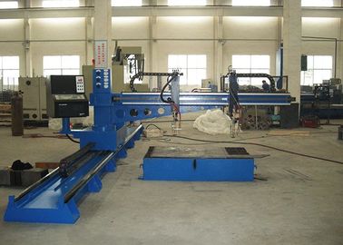 주문을 받아서 만들어진 가스 CNC 플라스마 절단기 CNC3-2500X6000 공가 유형 두 배 가스 토치