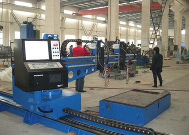 주문을 받아서 만들어진 가스 CNC 플라스마 절단기 CNC3-2500X6000 공가 유형 두 배 가스 토치