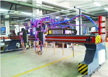 CNC5-5000X14000 미사일구조물 유형 다 머리 지구 화염과 플라스마 절단기 9+1+1