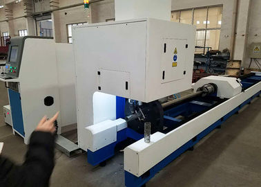 주문을 받아서 만들어진 색깔 금속 관 절단기, 1000W 500W 관 CNC 파이프 절단기