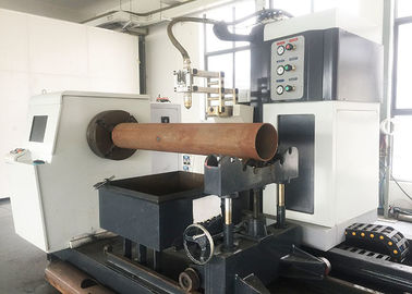 CNC 플라스마 관 절단기 60-600mm 관 직경을 교차 통과하는 6 축선