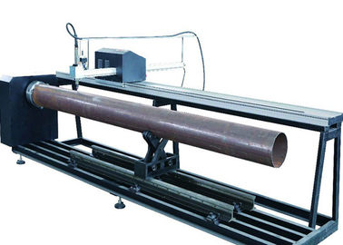 미국 Hypertherm를 가진 CNC 플라스마 화염 금속 관 단면도 절단기를 교차 통과하는 프로그램