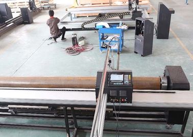 미국 Hypertherm를 가진 CNC 플라스마 화염 금속 관 단면도 절단기를 교차 통과하는 프로그램