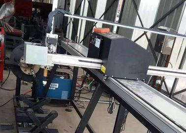 미국 Hypertherm를 가진 CNC 플라스마 화염 금속 관 단면도 절단기를 교차 통과하는 프로그램