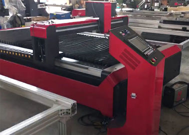 저잡음 높은 정밀도 CNC 플라스마 절단기 두 배 드라이브 테이블 유형